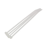 Coliere plastic albe 3,6X200mm