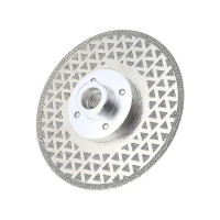 Disc diamantat electroplated pentru taiere, SGS, 125x22.23 mm, 12.200 rpm, M-14