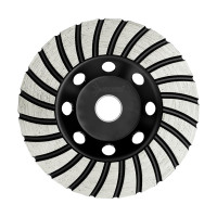 Disc diamantat, SGS, turbo, 125 x 22.2 mm, 12200 rpm