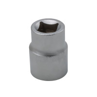Cheie tubulară, 17 mm 1/2”, alba, MSA Group